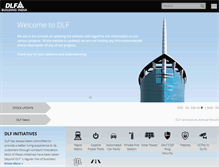 Tablet Screenshot of dlf.in